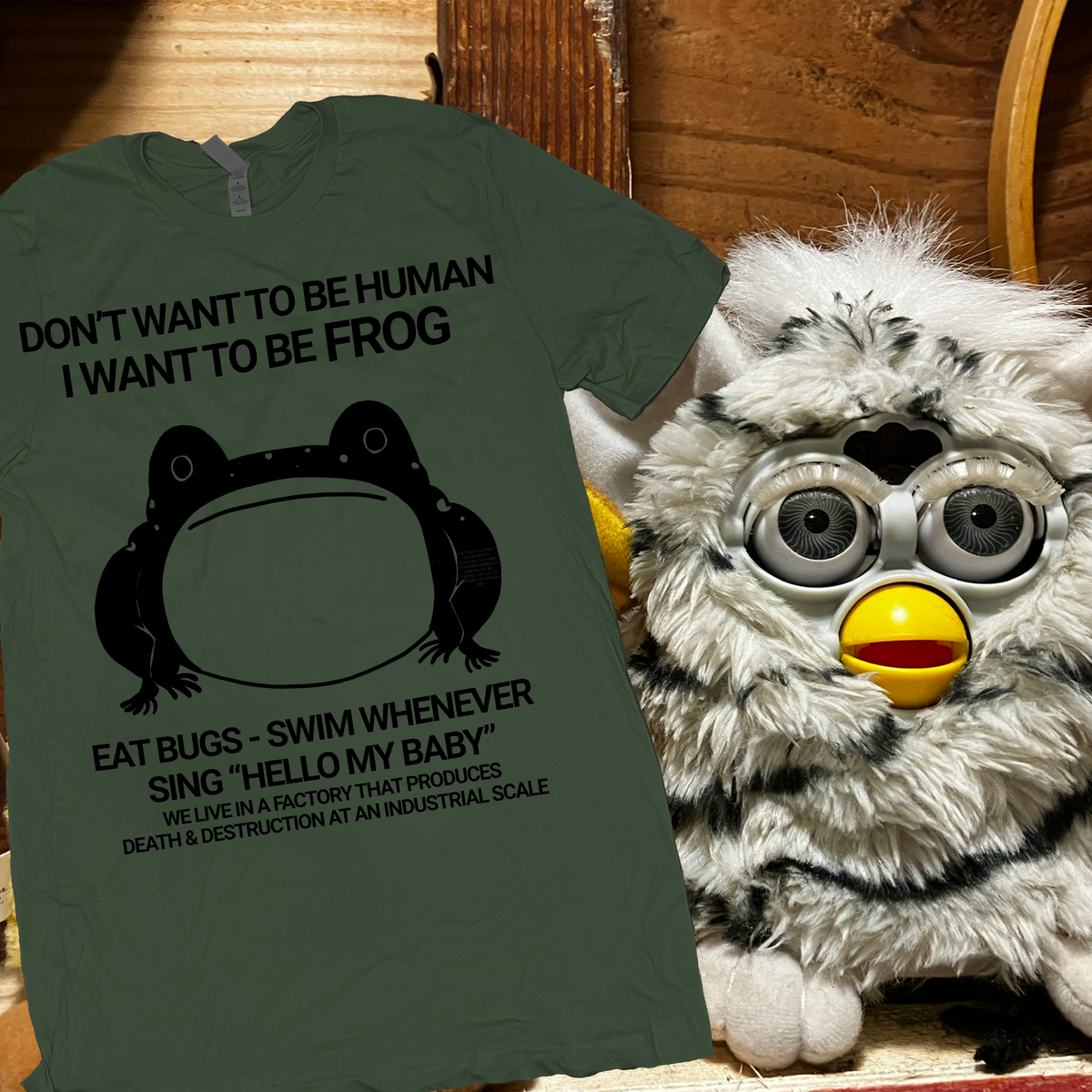 Frog (Green) by Rory Blank