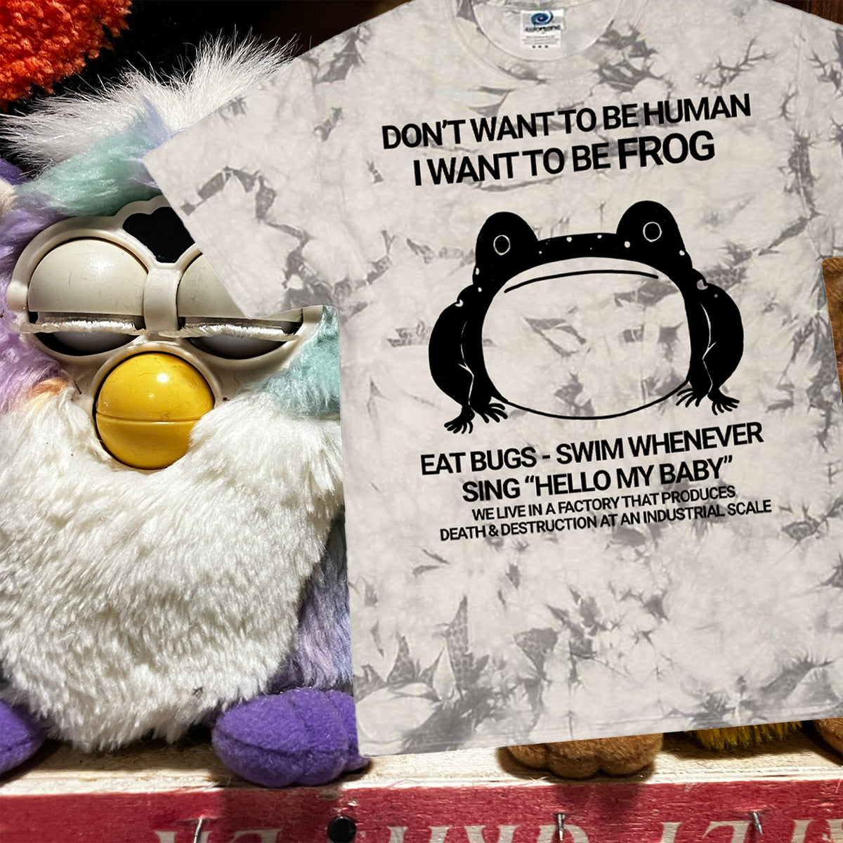 Frog (Silver Crystal) by Rory Blank