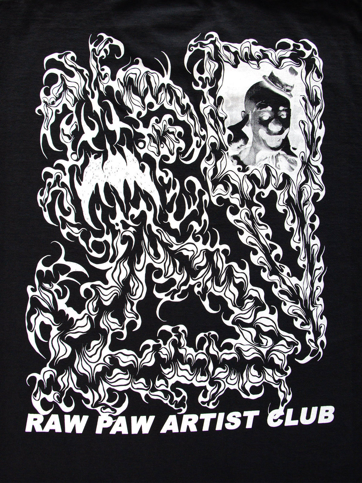 Clown School Artist Club Half Crop Shirt