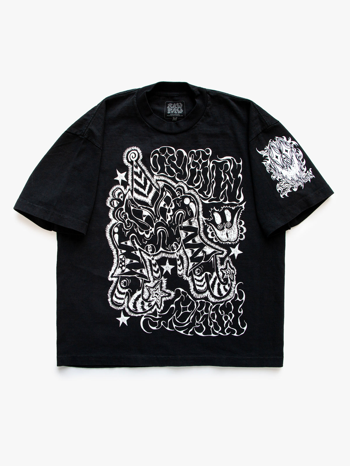 Clown School Artist Club Half Crop Shirt