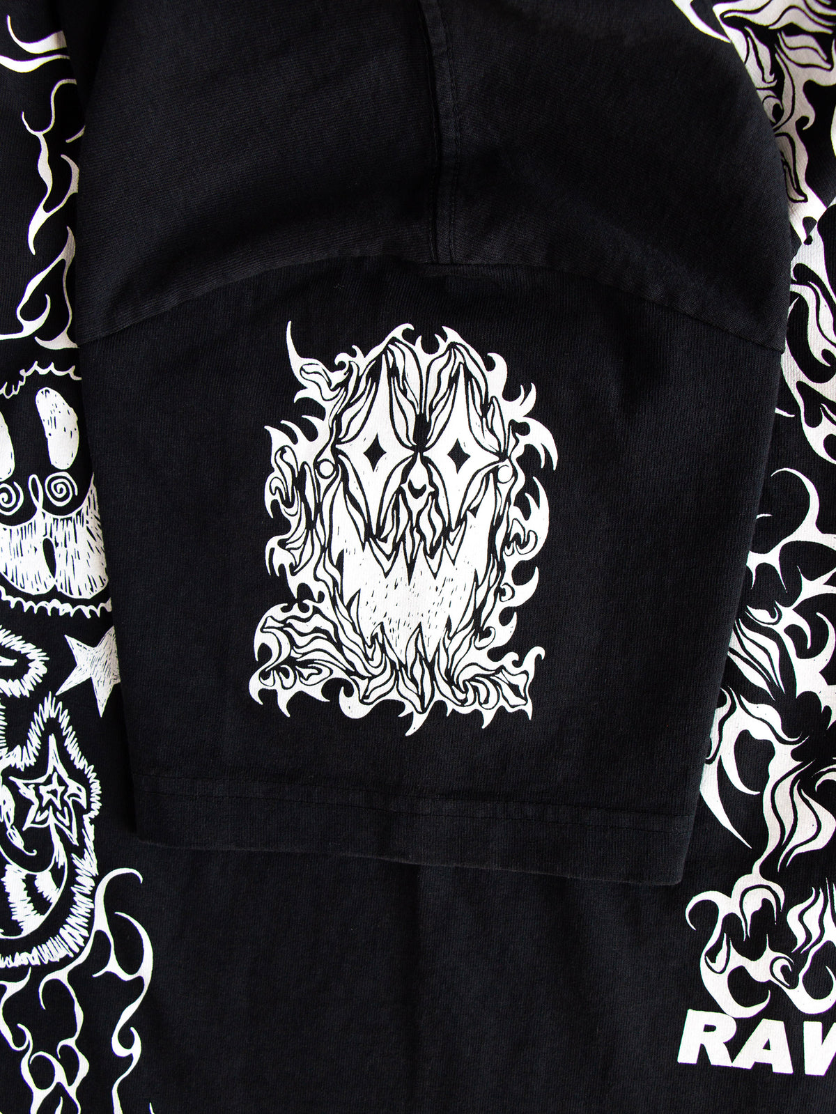 Clown School Artist Club Half Crop Shirt