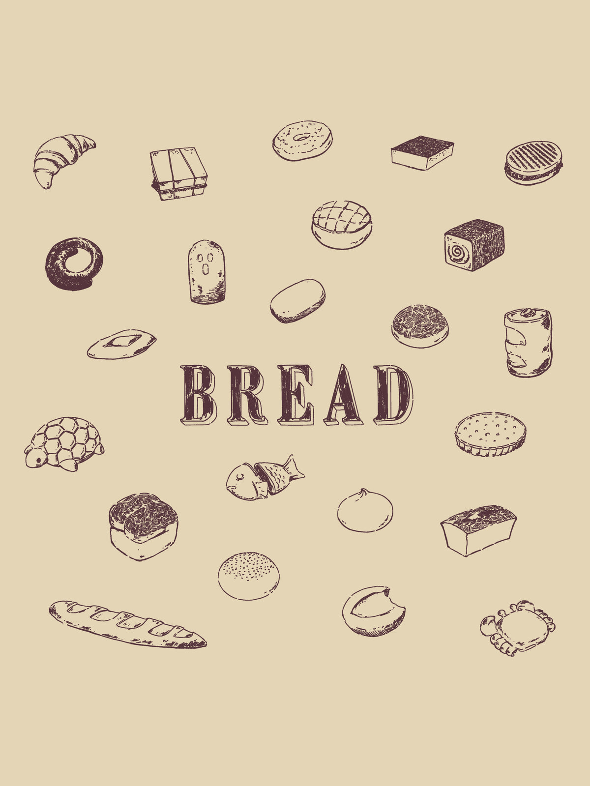 Bread Tote by fiddery