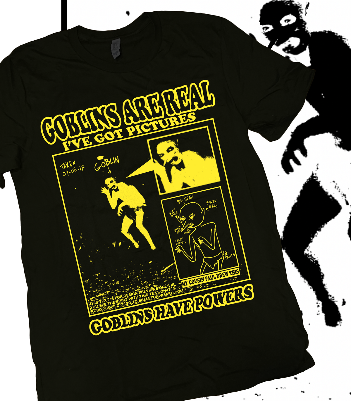 Goblin (Black) by Rory Blank