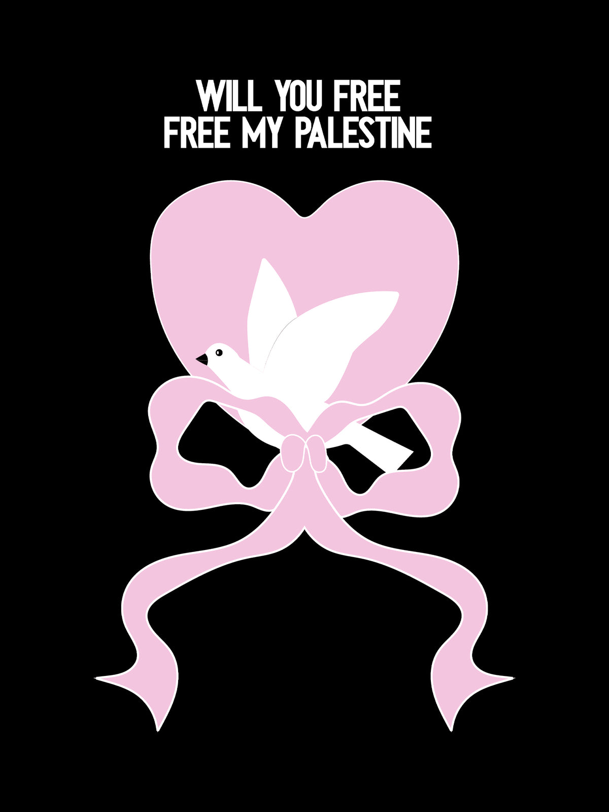 free palestine dove by sarah kay