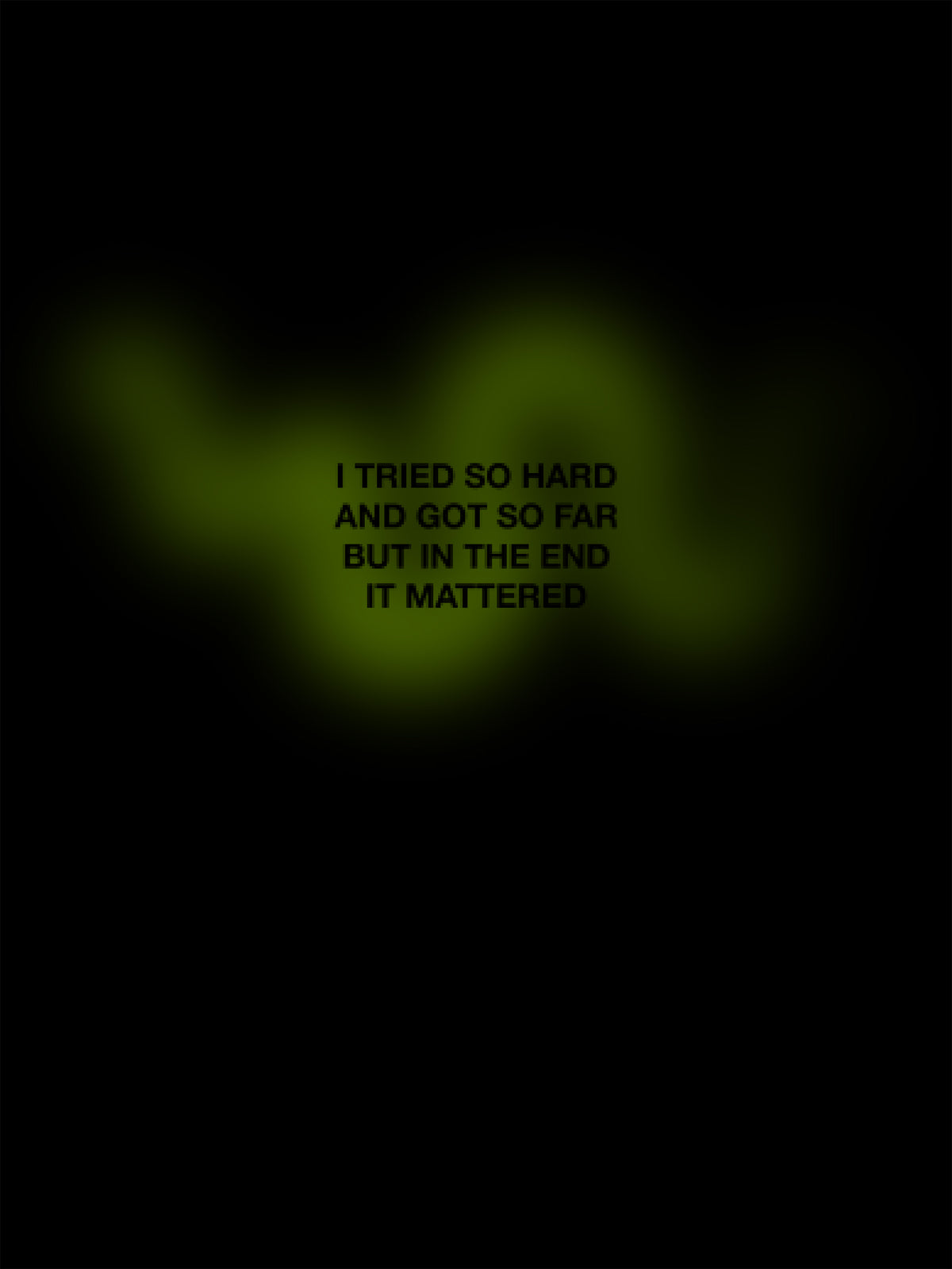 I tried so hard by Chris Dock