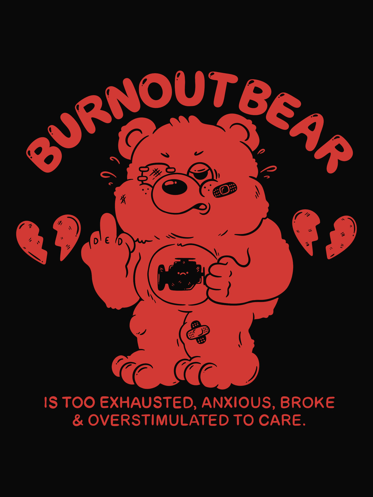 Burnout Bear by GhoulShack