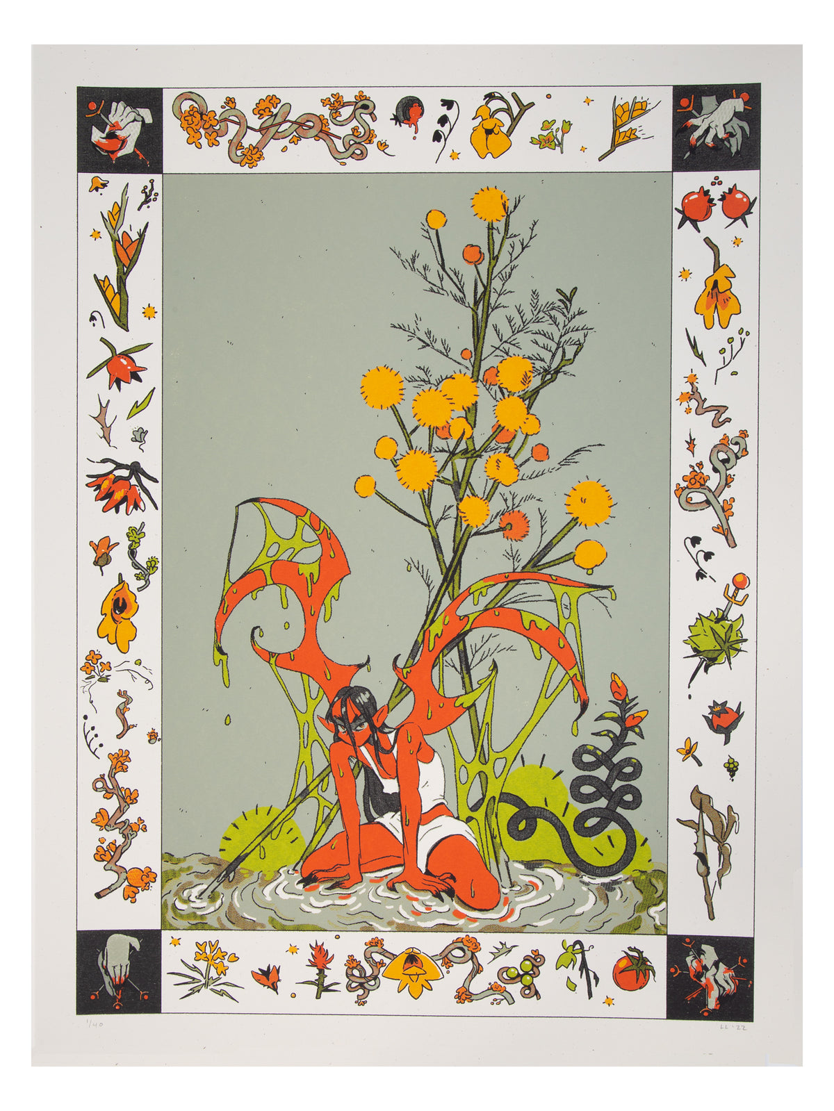 Marigold Art Print by Lyle Lewis