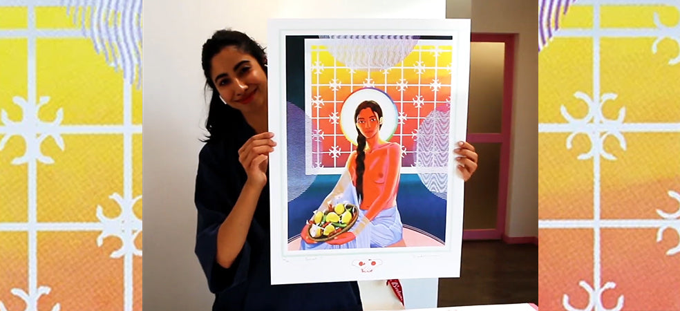 Nadia Waheed Screen Print Process – Raw Paw