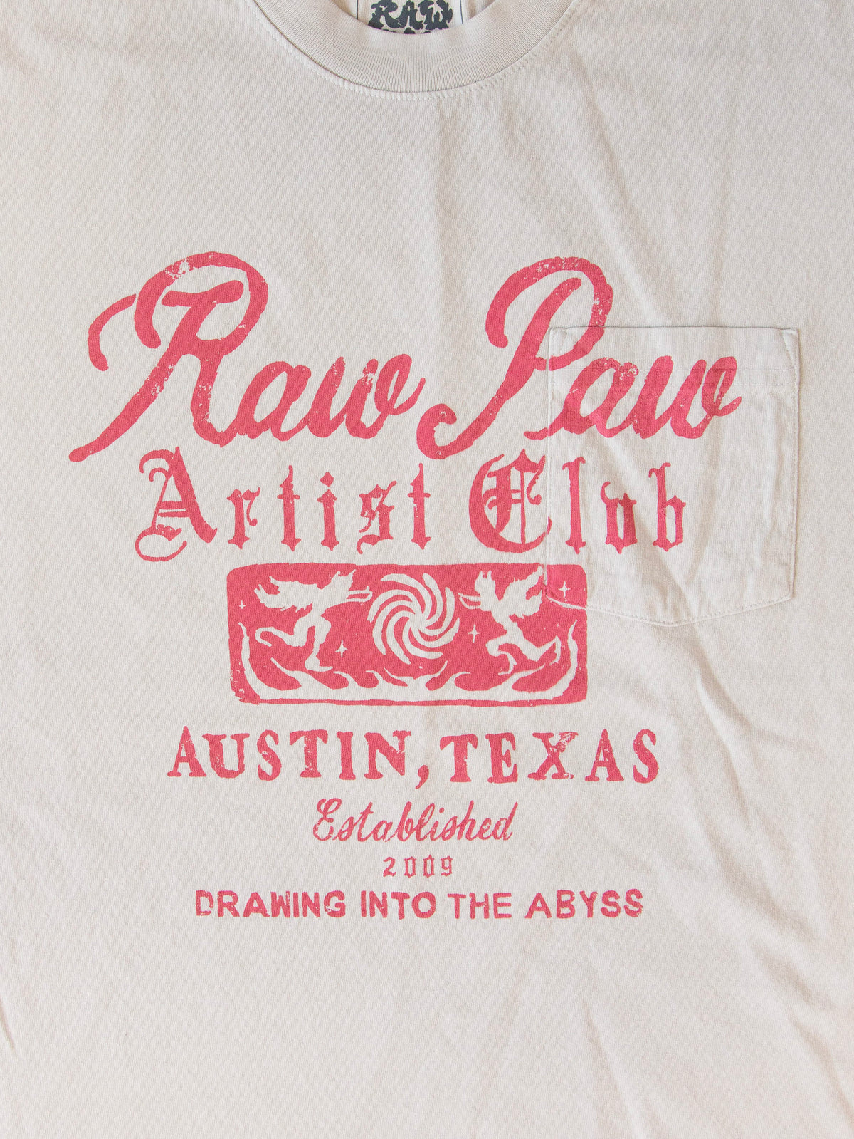 Artist Club Abyss Pocket Tee - Cement