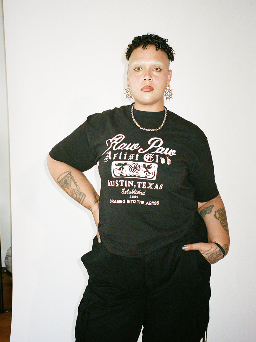 Artist Club Abyss Pocket Tee - Black