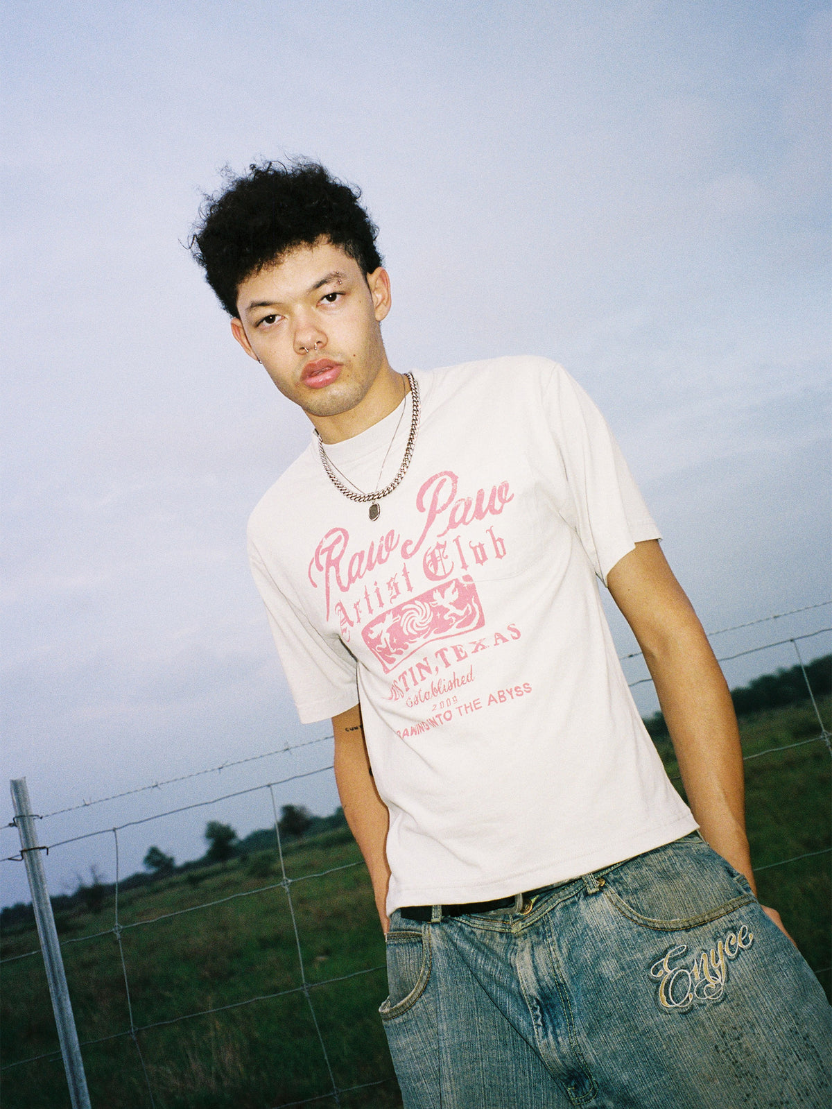 Artist Club Abyss Pocket Tee - Cement