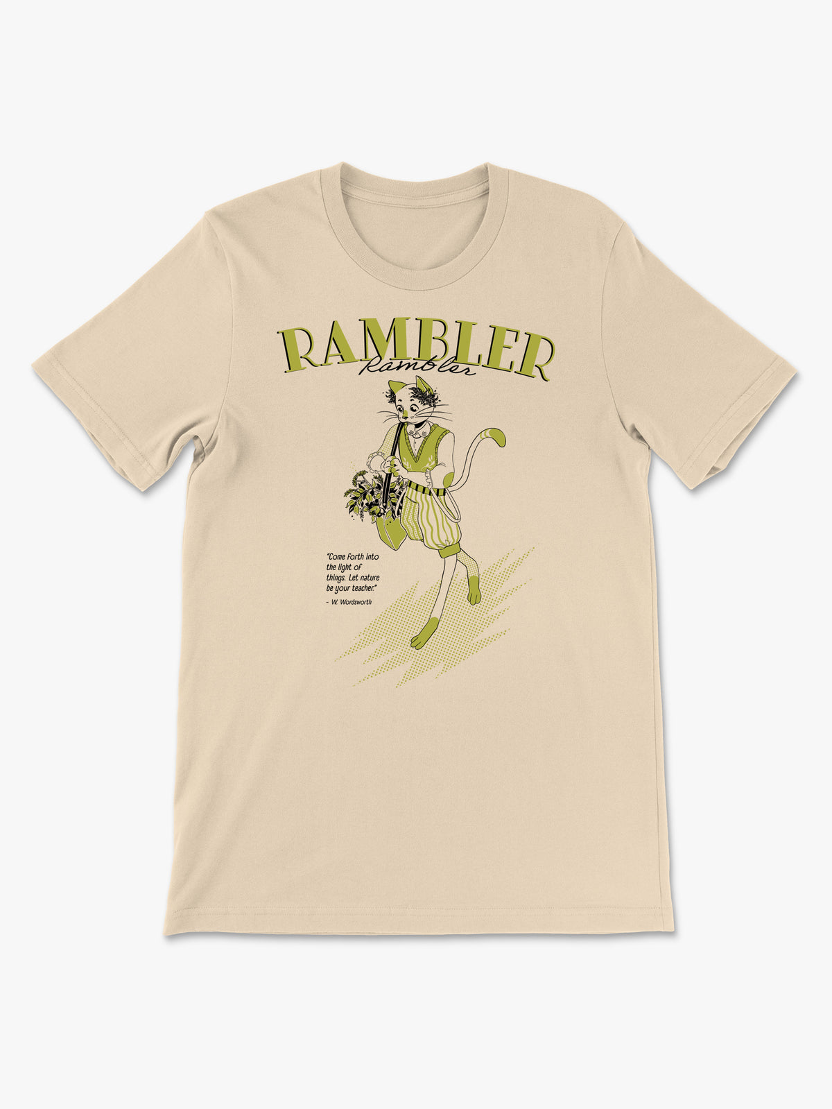 Rambler Cat by Allie Doll Art