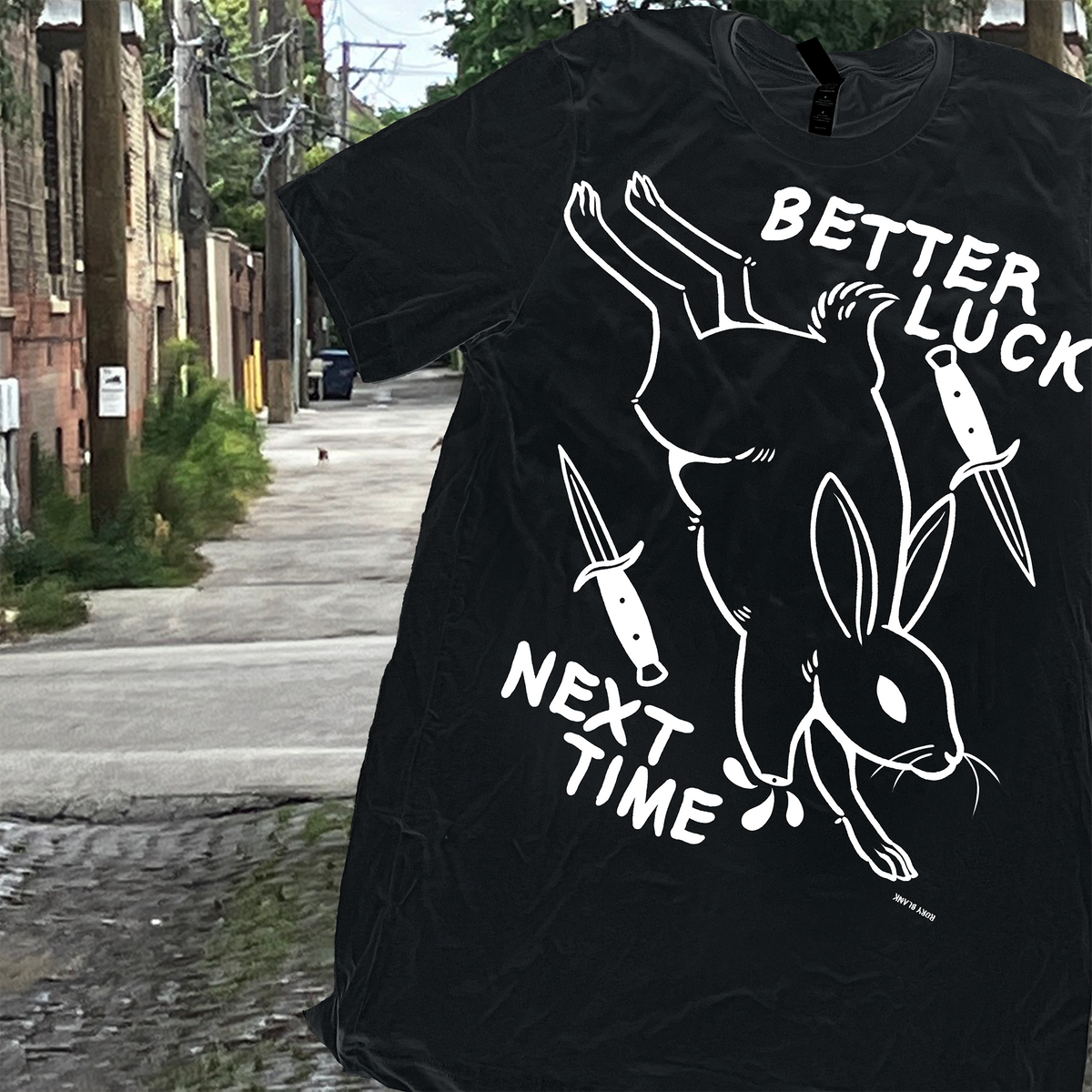 Better Luck Next Time (Black) by Rory Blank