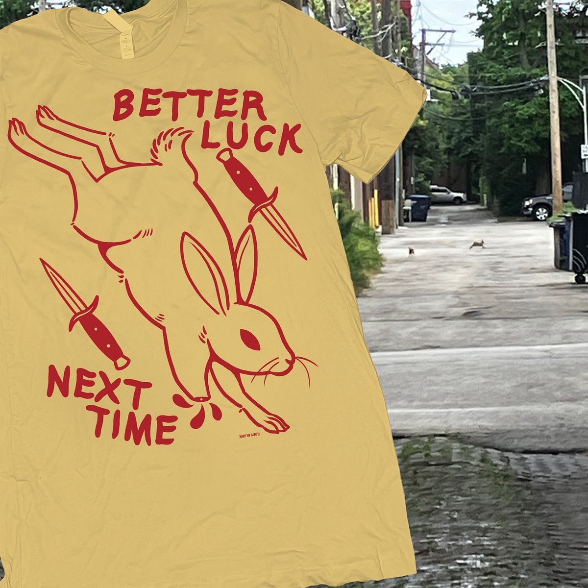 Better Luck Next Time (Yellow) by Rory Blank