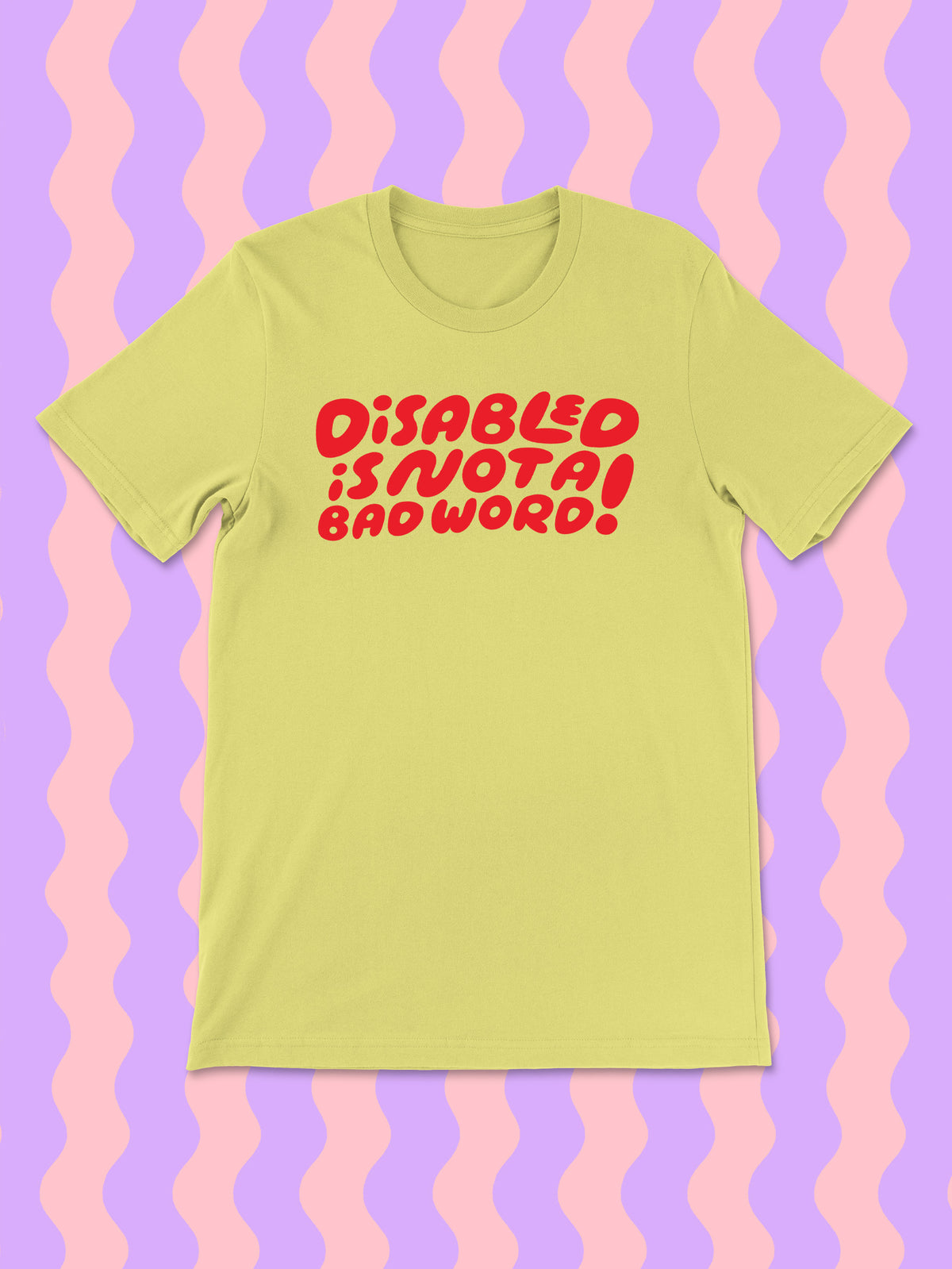 disabled is not a bad word! by candy.courn / courtneyahndesign