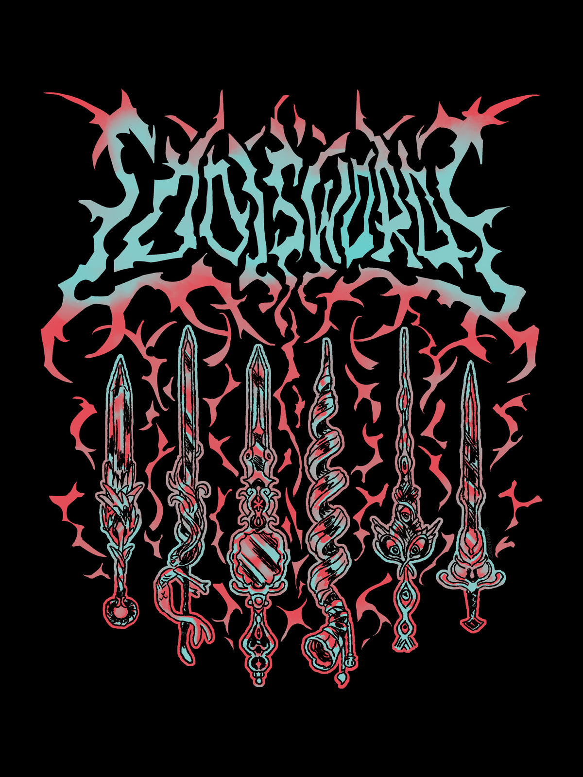 Cool Swords by Carey Pietsch