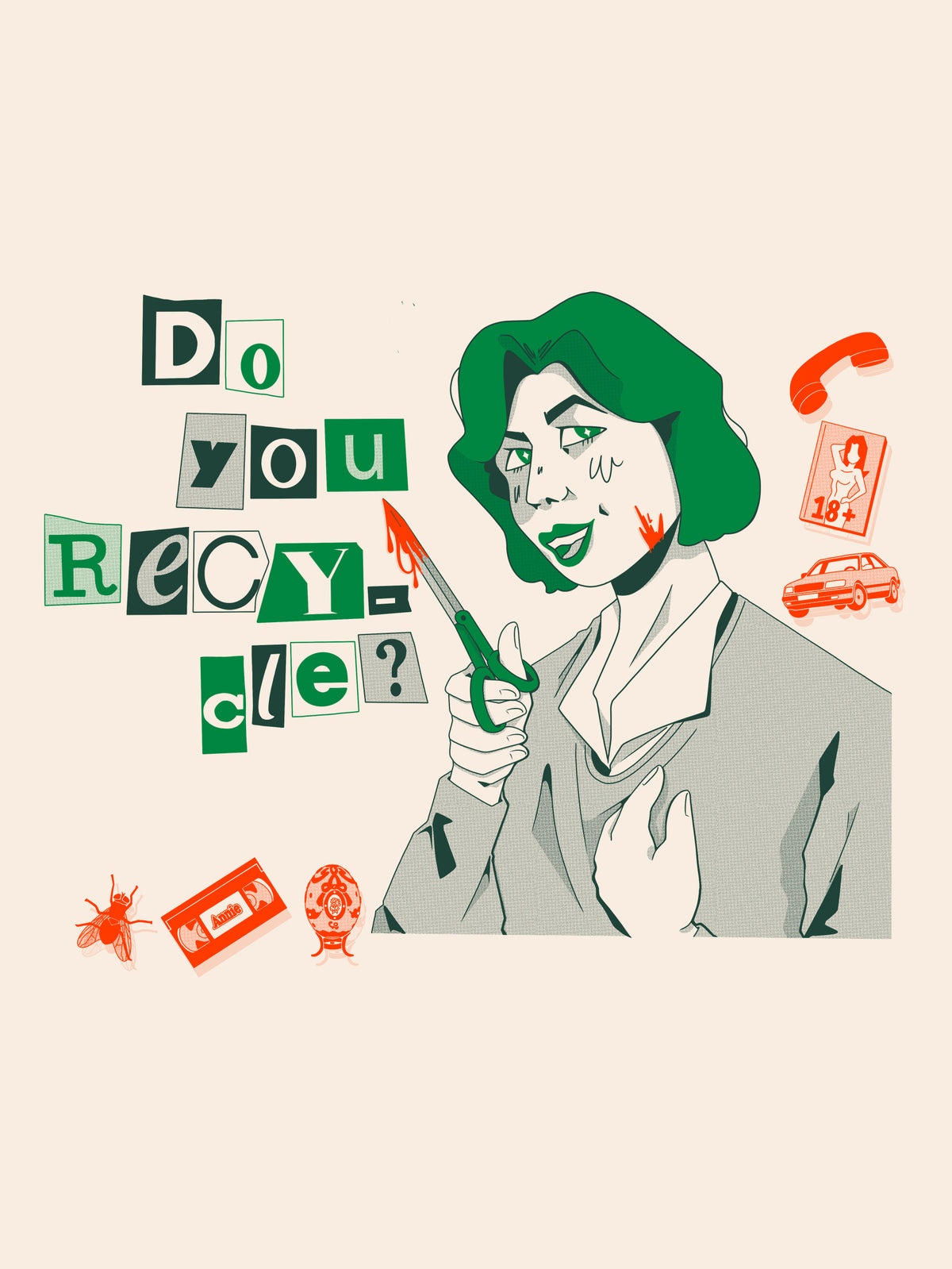 Do you recycle?  by circus kitsch
