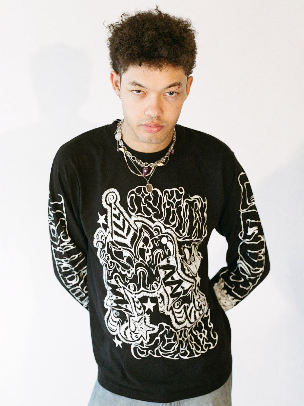 Clown School Artist Long Sleeve - Black