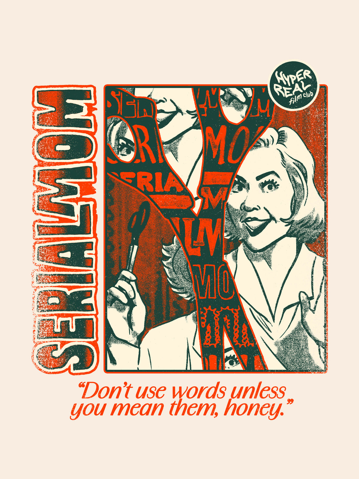 Serial Mom - Scissor Tee by Clyde K.
