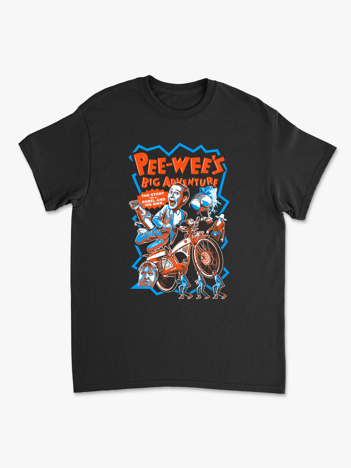 Pee Wee's Big Adventure (True Rebel Design) by codycoffmanart.com