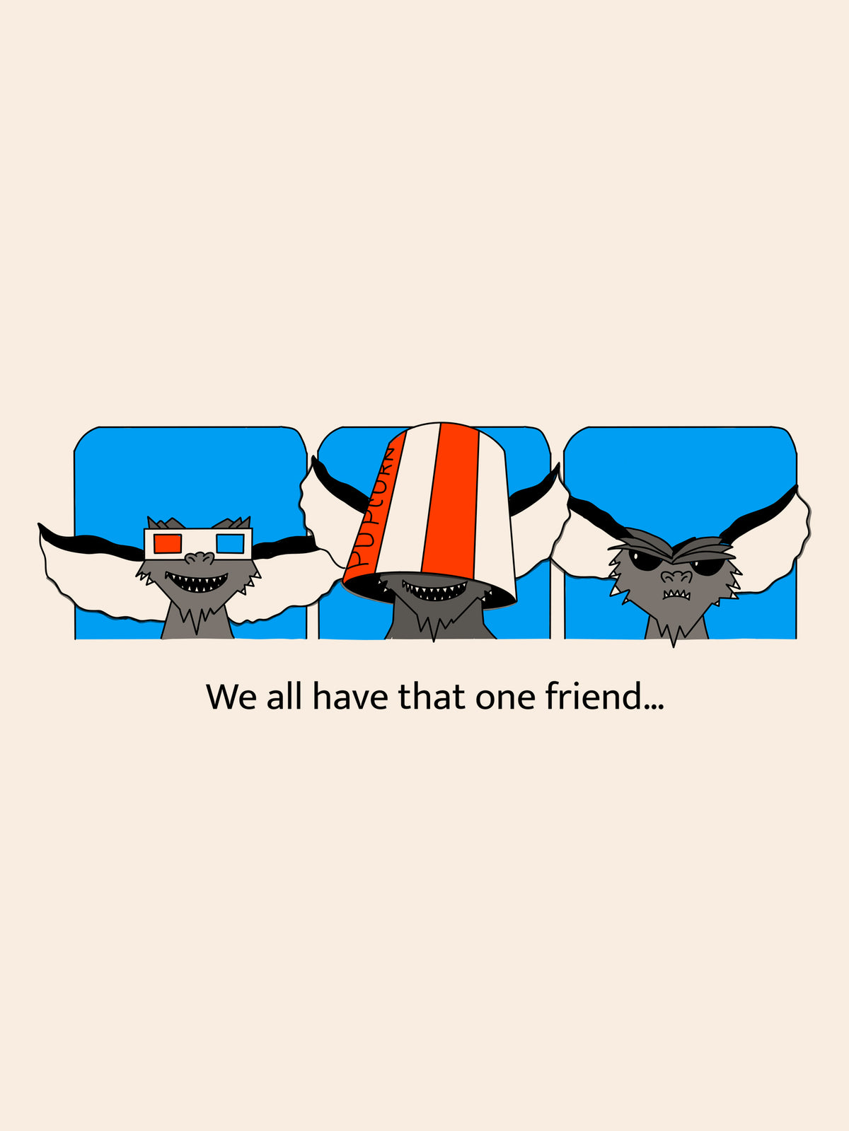That One Friend by Deavers Illustrative