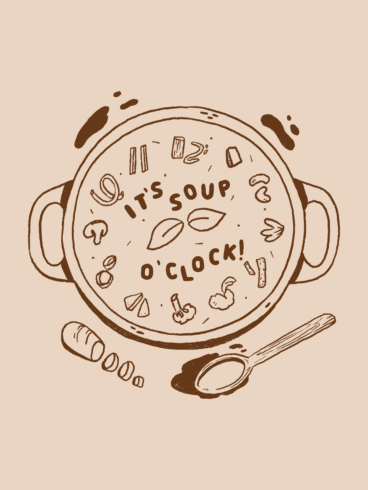 It’s Soup O’clock! by Florian Francis