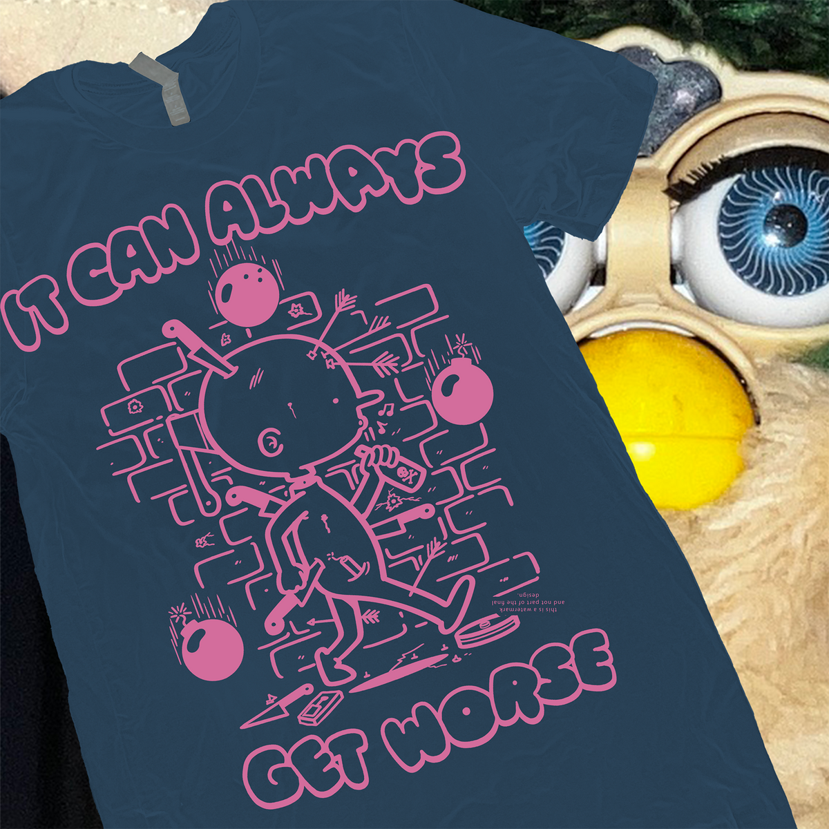 It Can Always Get Worse (Navy) by Rory Blank