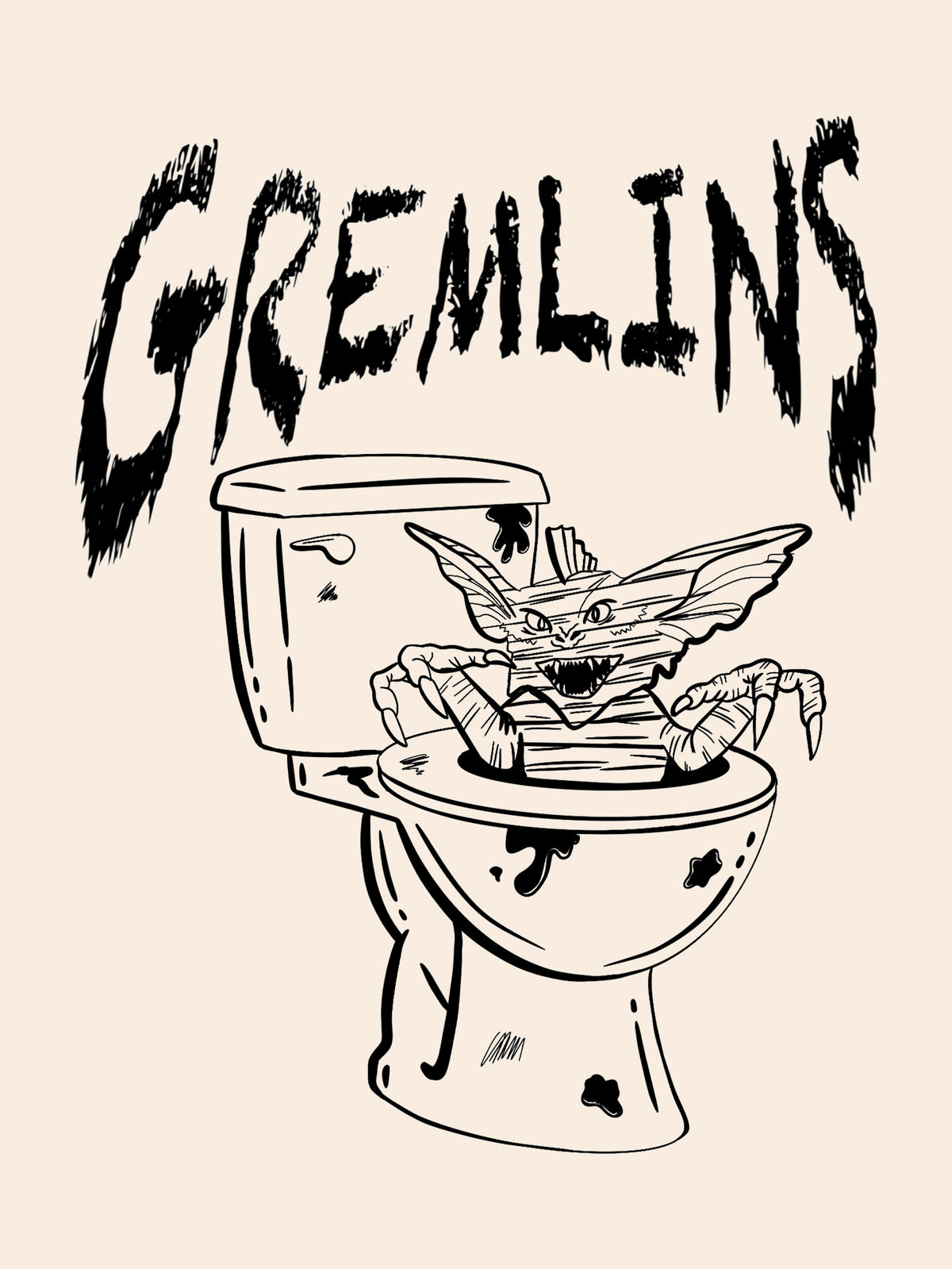 Dirty Gremlin by Harrison Rye Design