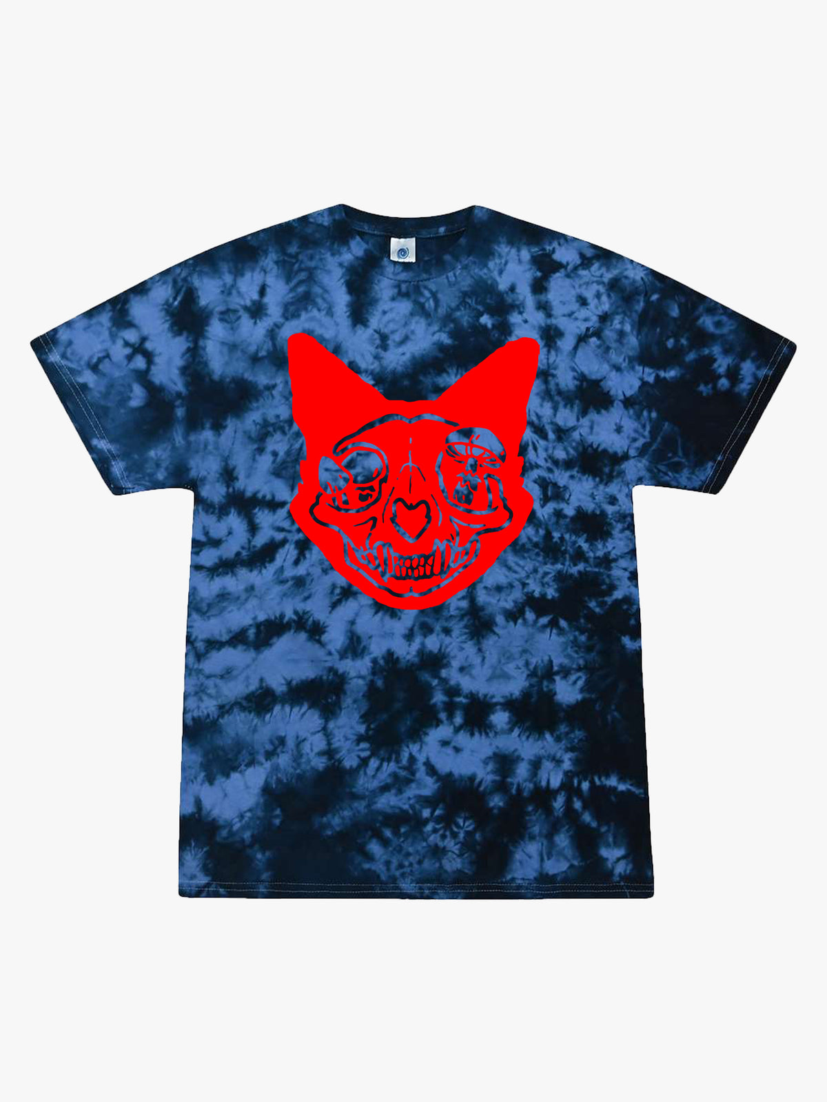 Blood Moon Fungal Feline Skull by HiddenStash