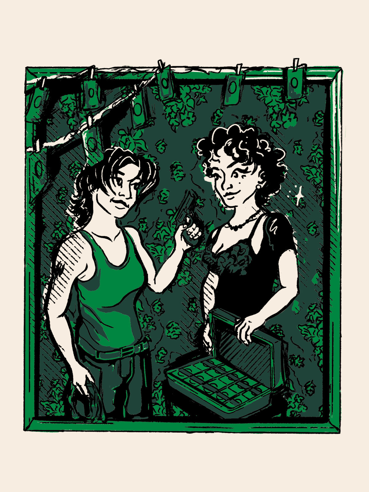 Corky and Violet by Jillian DeGrie
