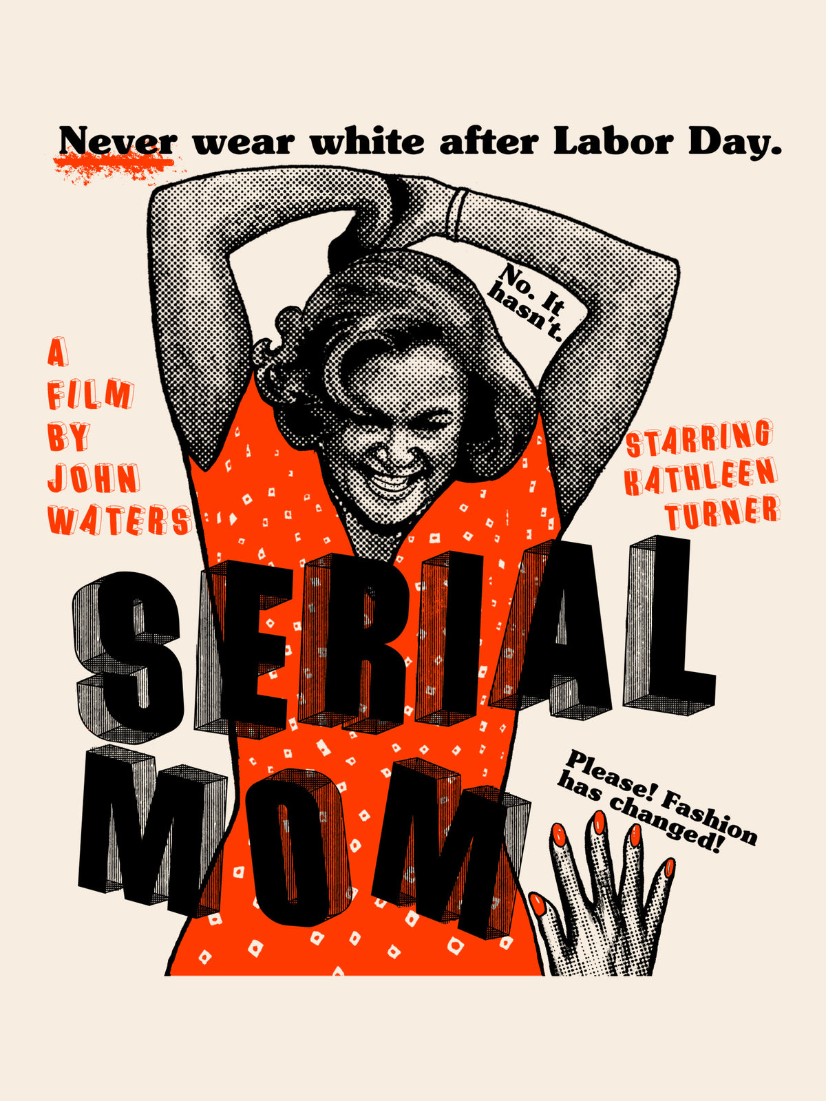 Never wear white after Labor Day. by Kate Kelley for New Queer Cinema Club