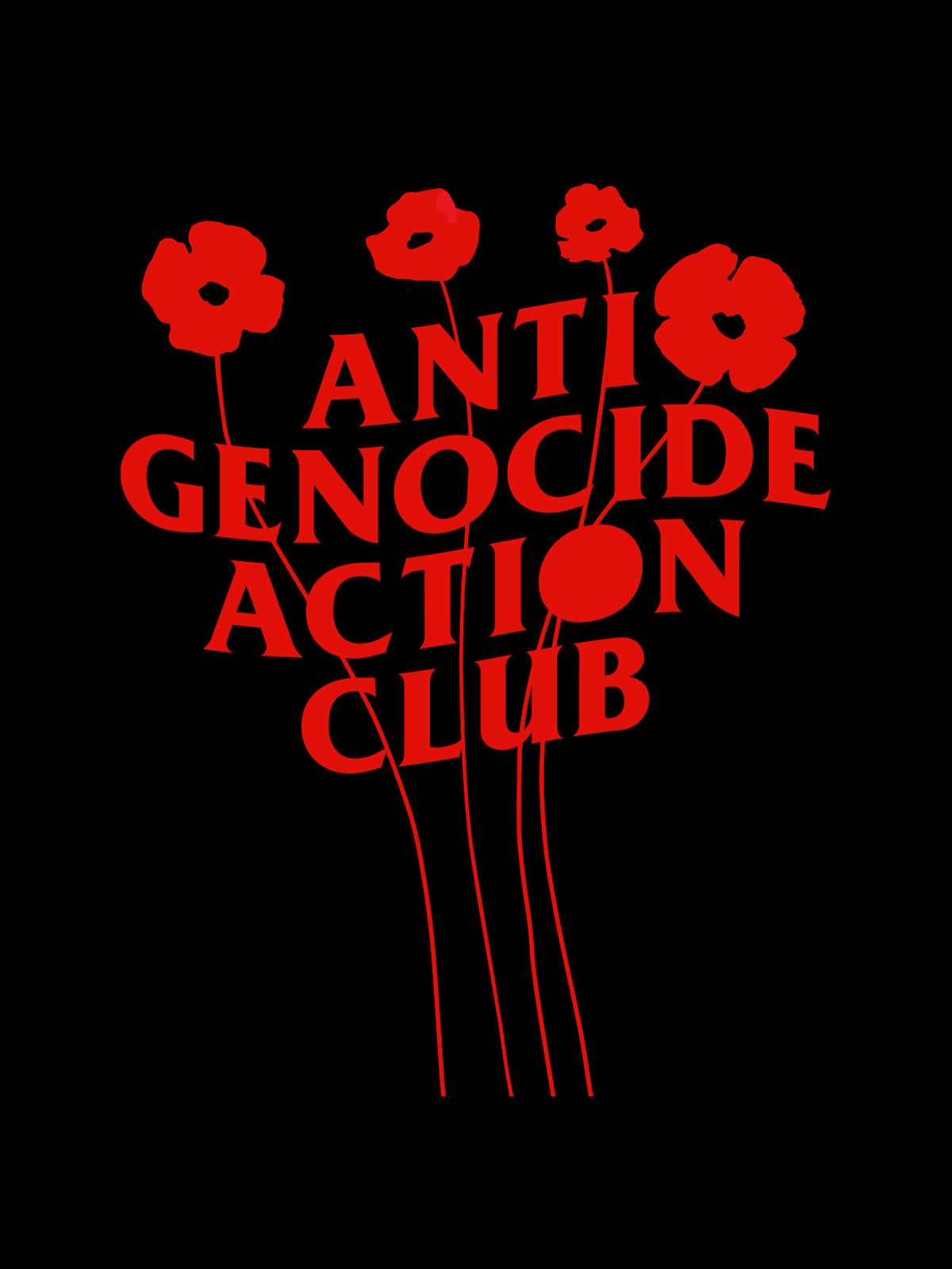 Anti-Genocide T-Shirt Fundraiser for Gaza Families by Max Wang