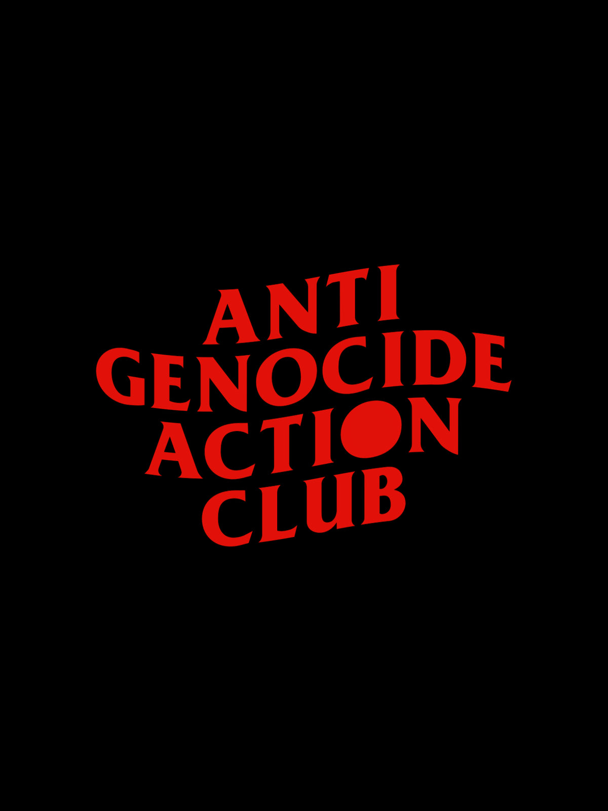 Anti-Genocide T-Shirt Fundraiser for Gaza Families by Max Wang