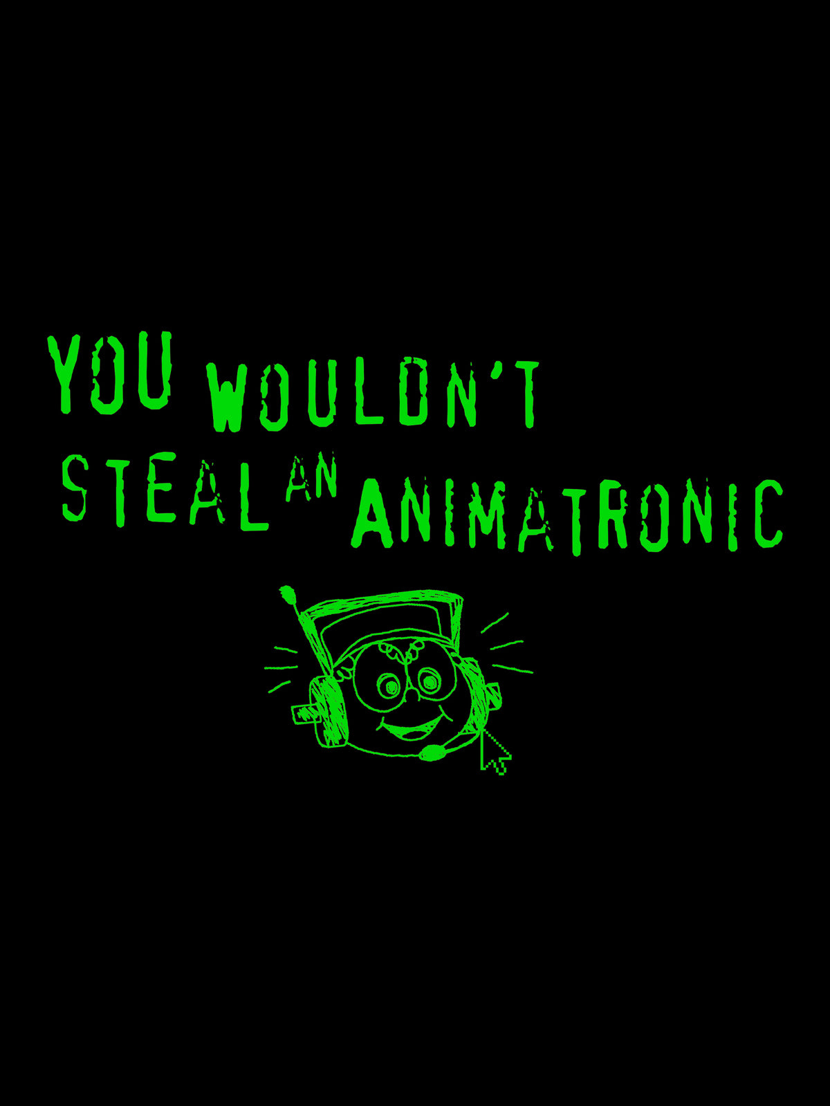 Steal an Animatronic by Paperclip