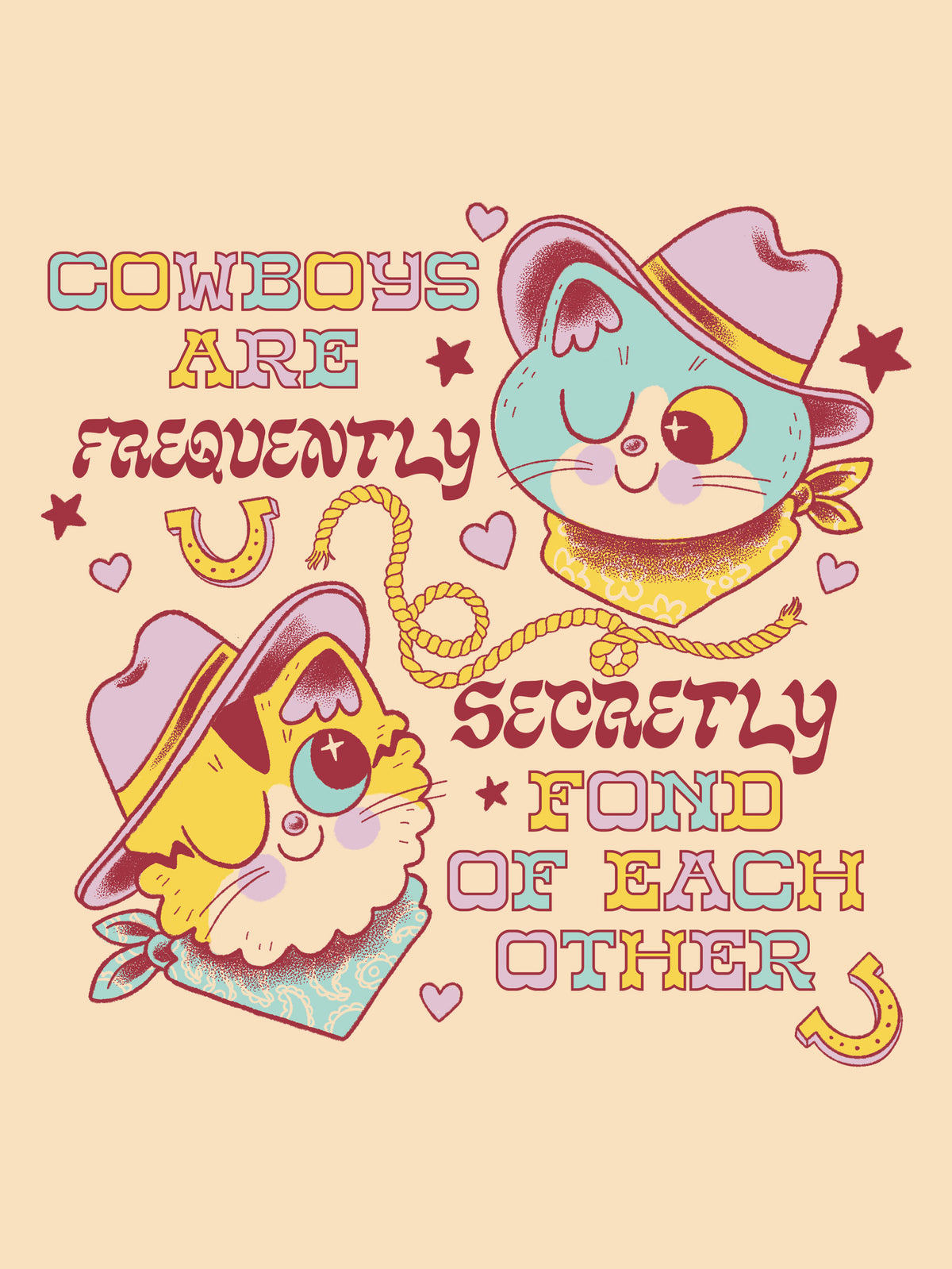 Cowboy Cats by Pinkgabbercat