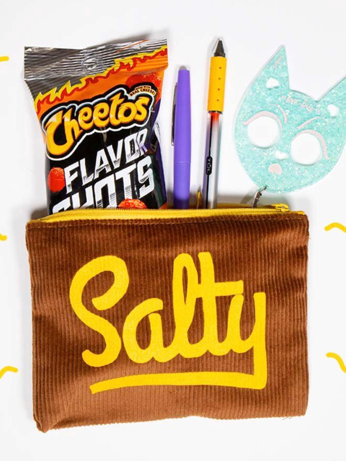 Salty Pencil Bag by Ponytail Mafia
