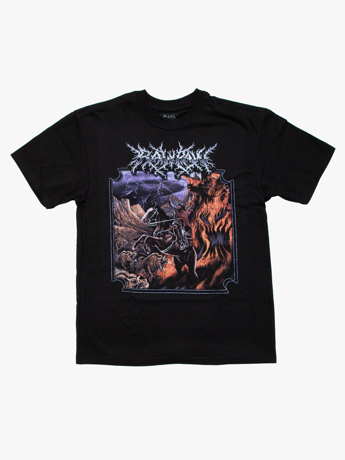 Raw Paw Hell Cowboy Metal Shirt