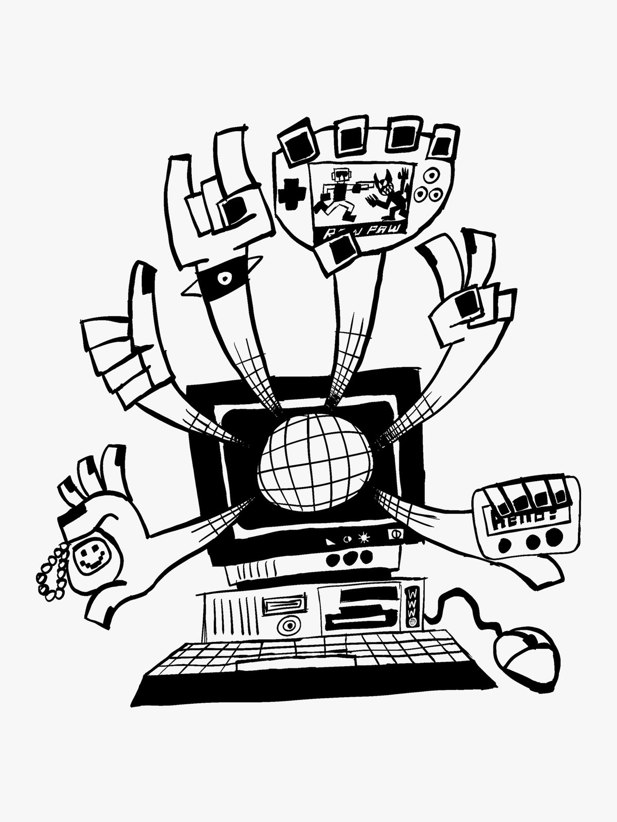 Online Nostalgia  by Ronin Rodriguez