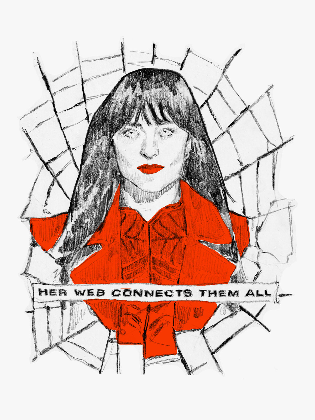 Her Web Connects Us All by Sorelle Jackson