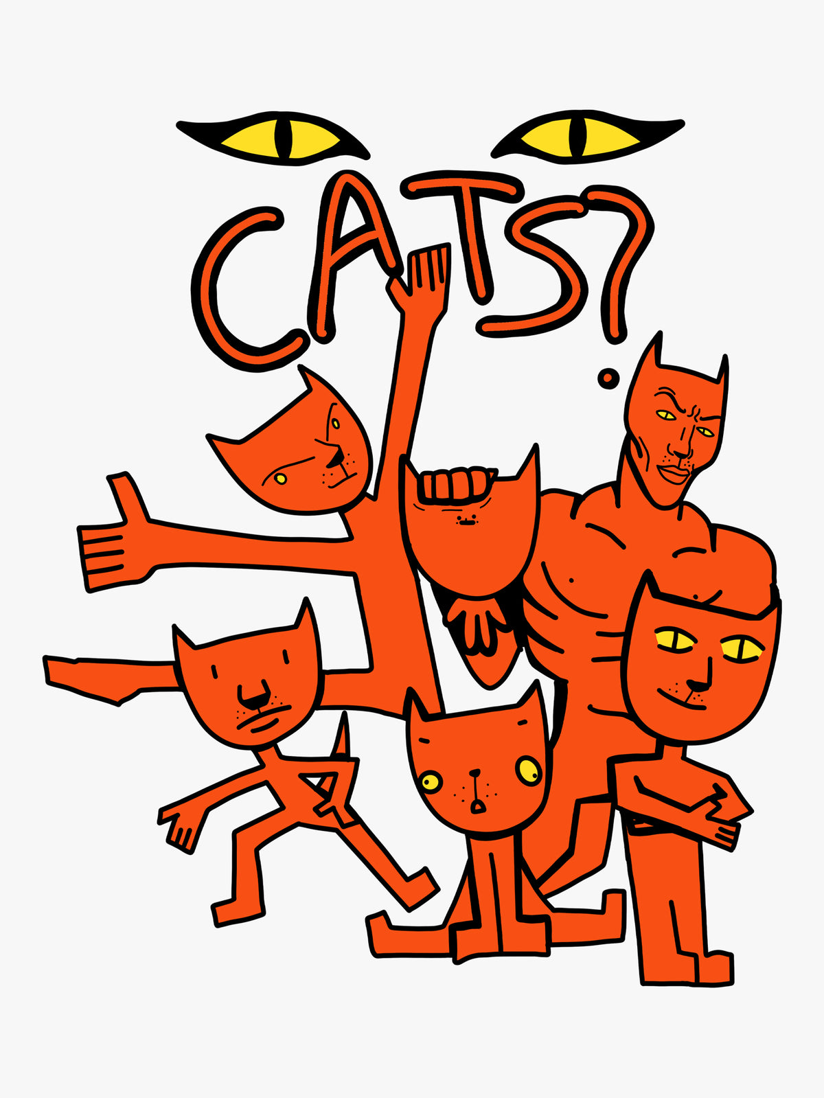 Cats? by Stegobean Studio