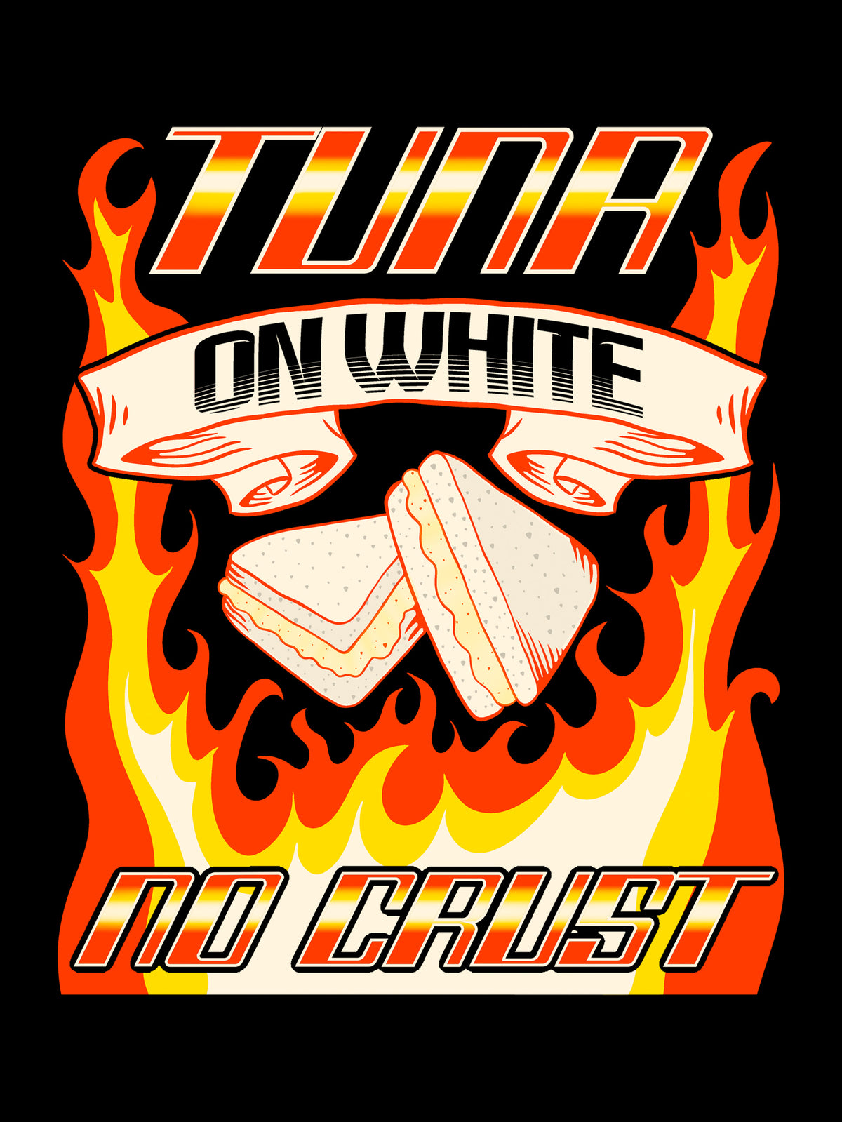 Tune on white. No crust. by Stormy Schmidt