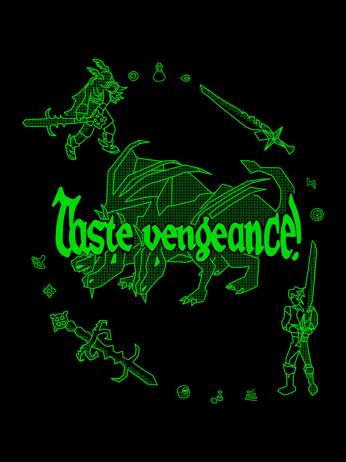 RuneScape: Taste vengeance!  by Theo @sillyartclub