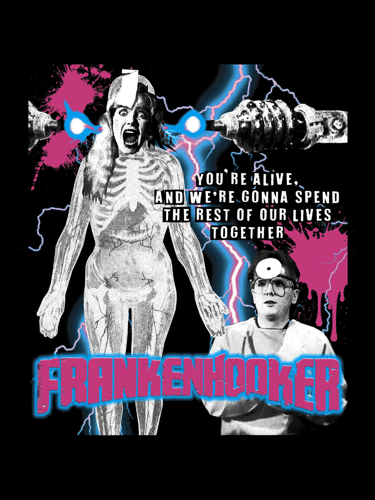 Frankenhooker collage by Tom Infection (@infectious_mold)