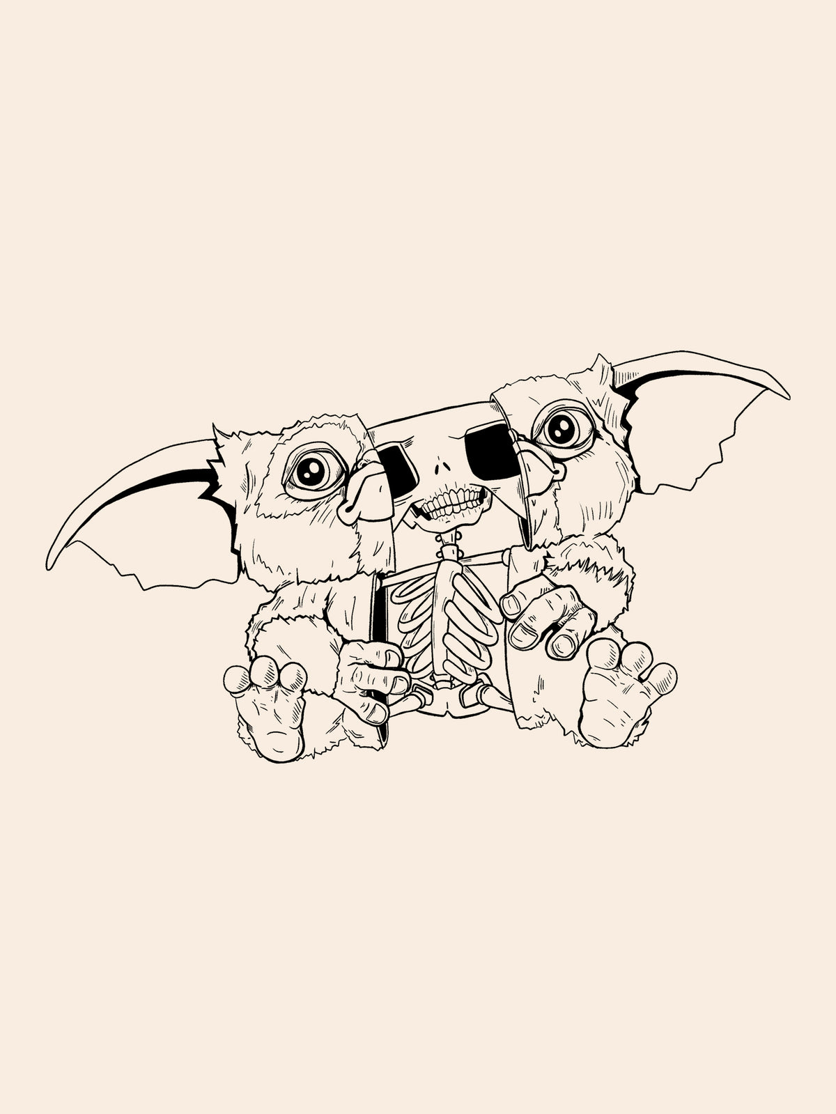 Gizmo Bonez by zillabrainz (Christopher Al Rodriguez)