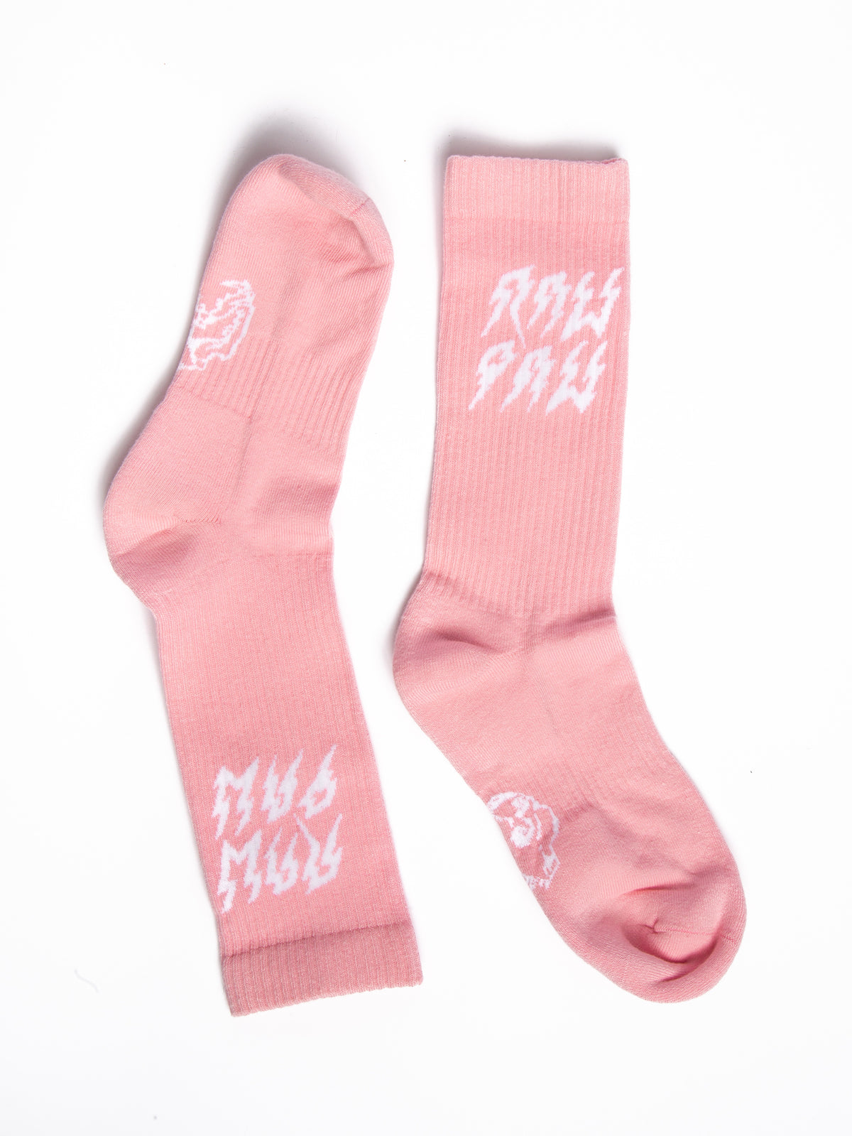 Raw Paw Pink Socks