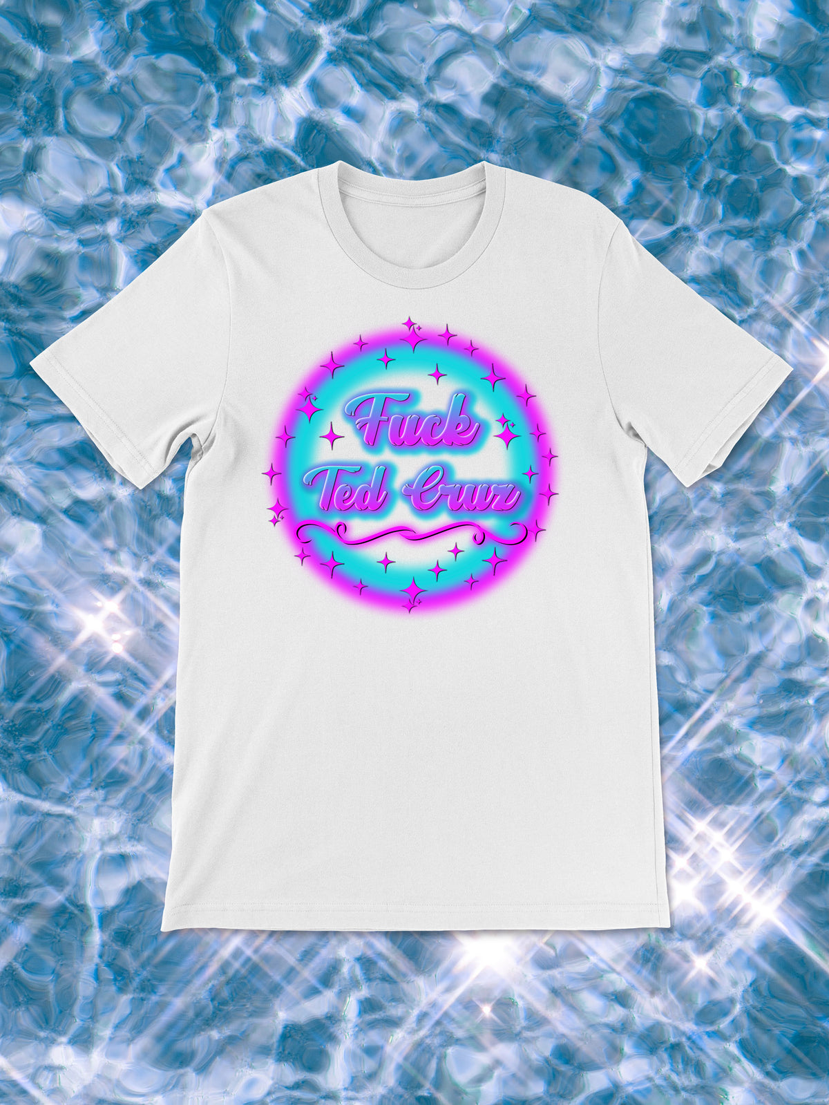 Fuck Ted Cruz ~Airbrush Addition~ by Ponytail Mafia